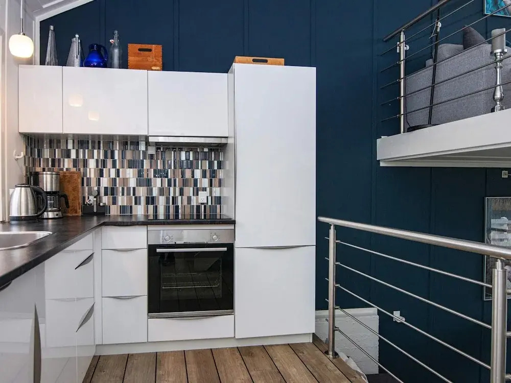 Apartment with maritime atmosphere