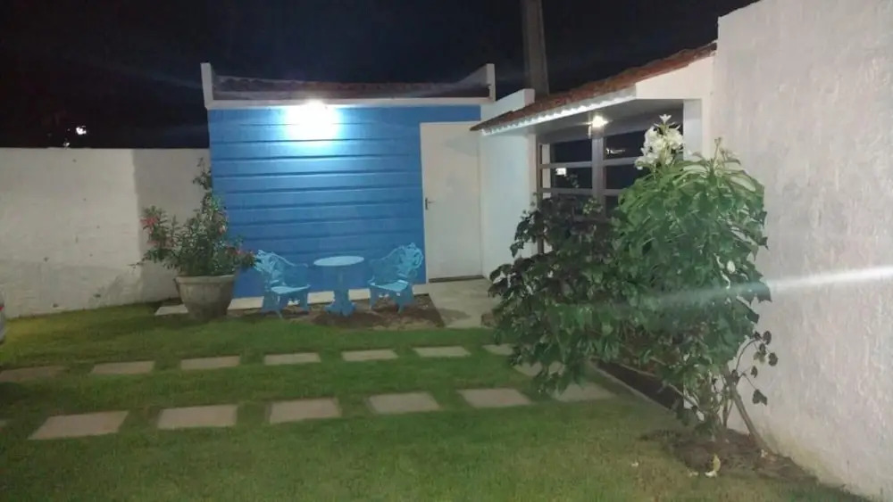 Linda Casa na Praia do Riacho com Churrasqueira