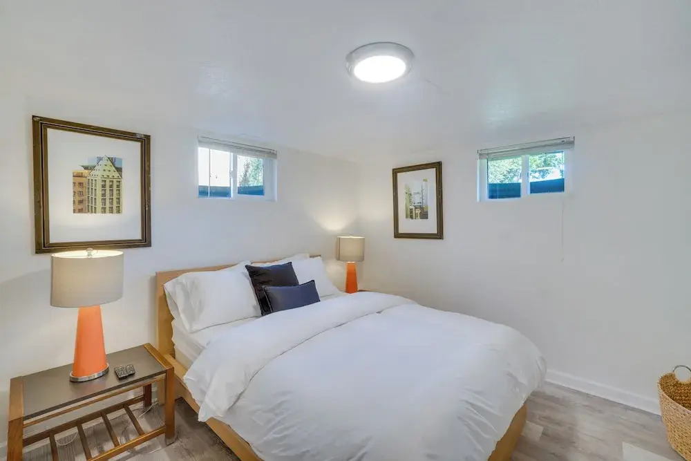 Sleek & Central Centennial Apartment w/ Fireplace!
