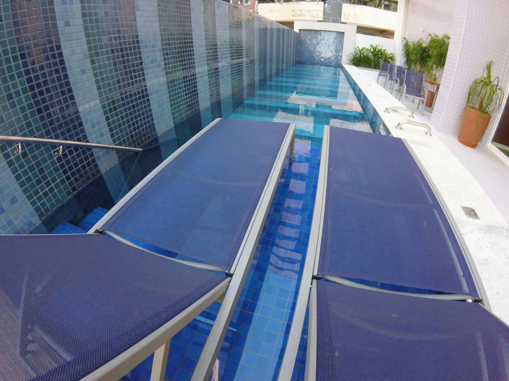2 quartos, Rooftop a 200m da Feirinha da Beira Mar