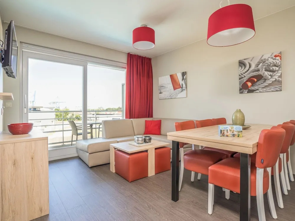 Modern apartment with a dishwasher located in Zeebrugge