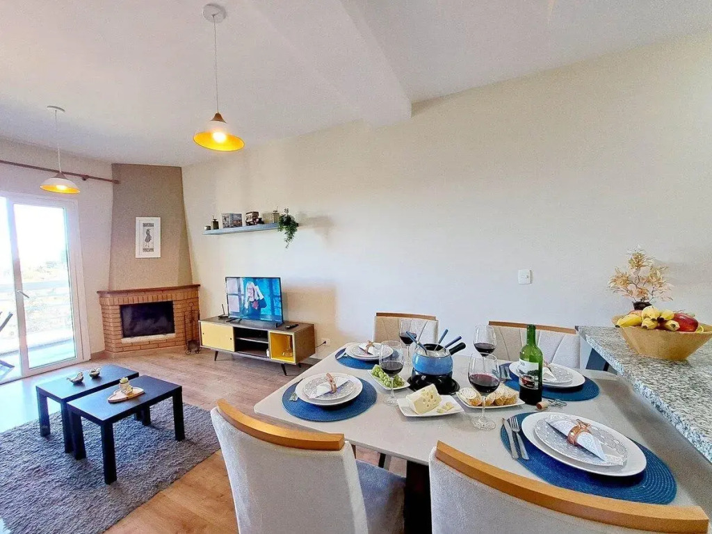 Apartamento Charmoso Com Lareira