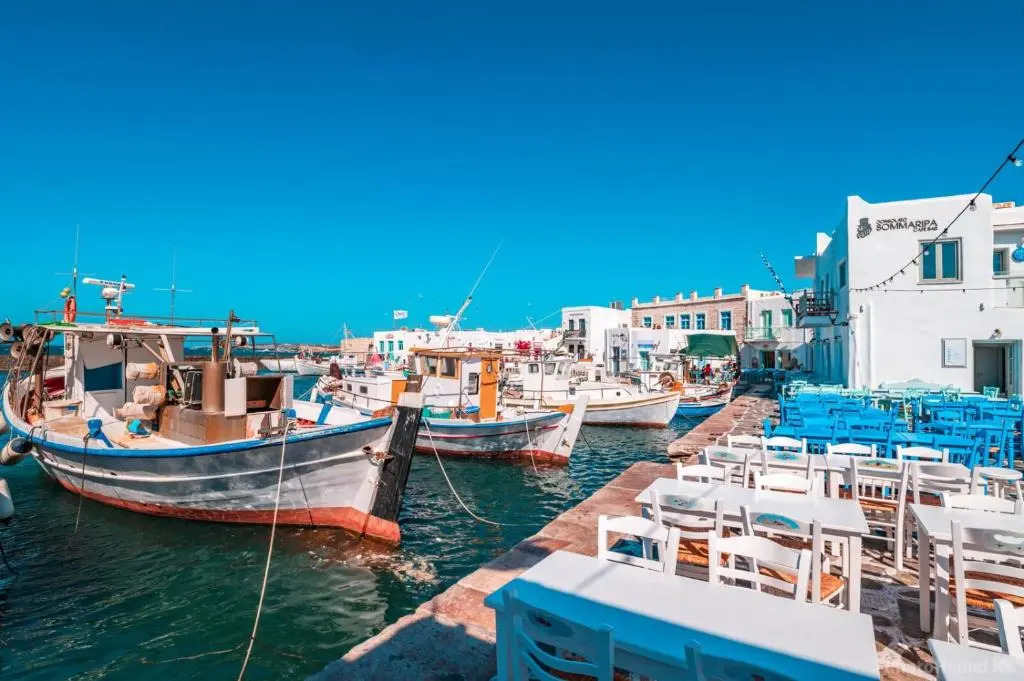 Seafront Brand New Studio in Little Venice of Paros