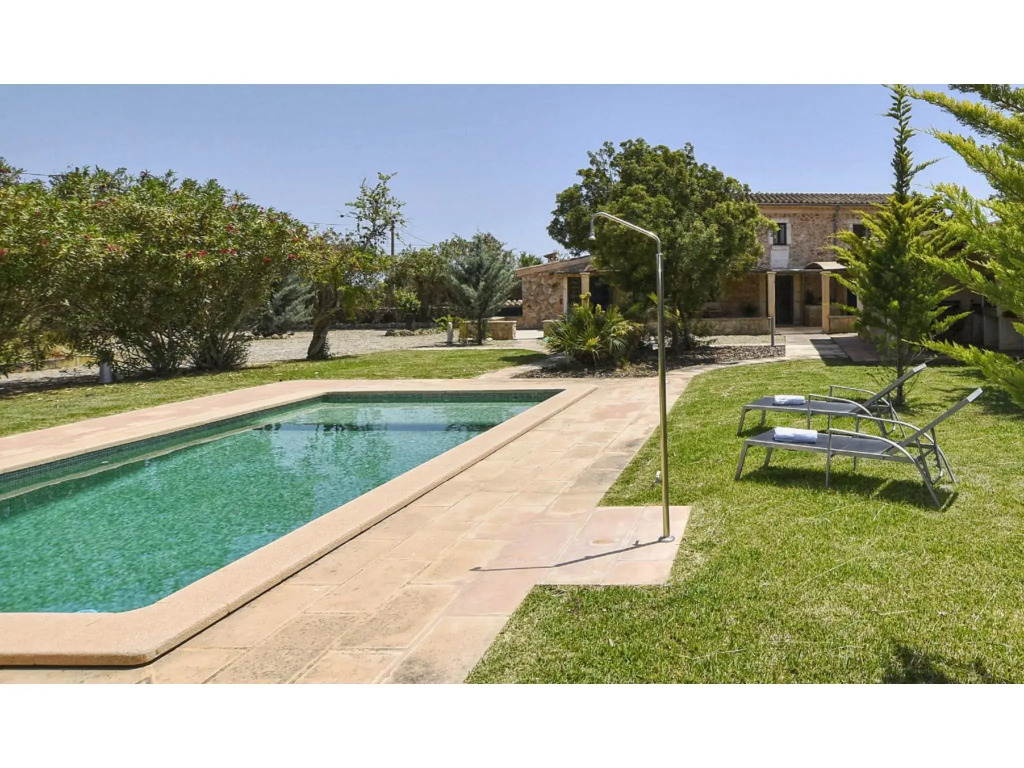 Restored holiday home in Búger with private pool