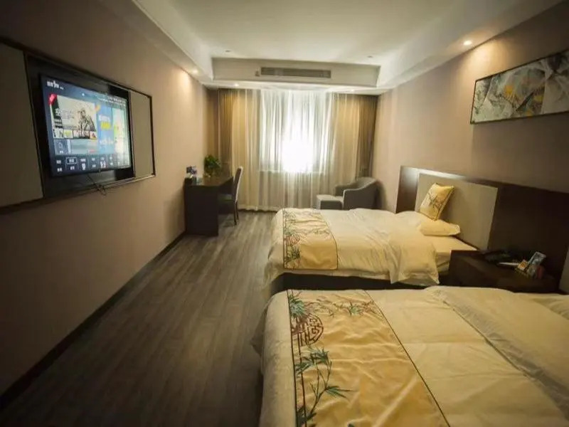 Shell Fuyang South Bus Station Wanda Plaza Hotel