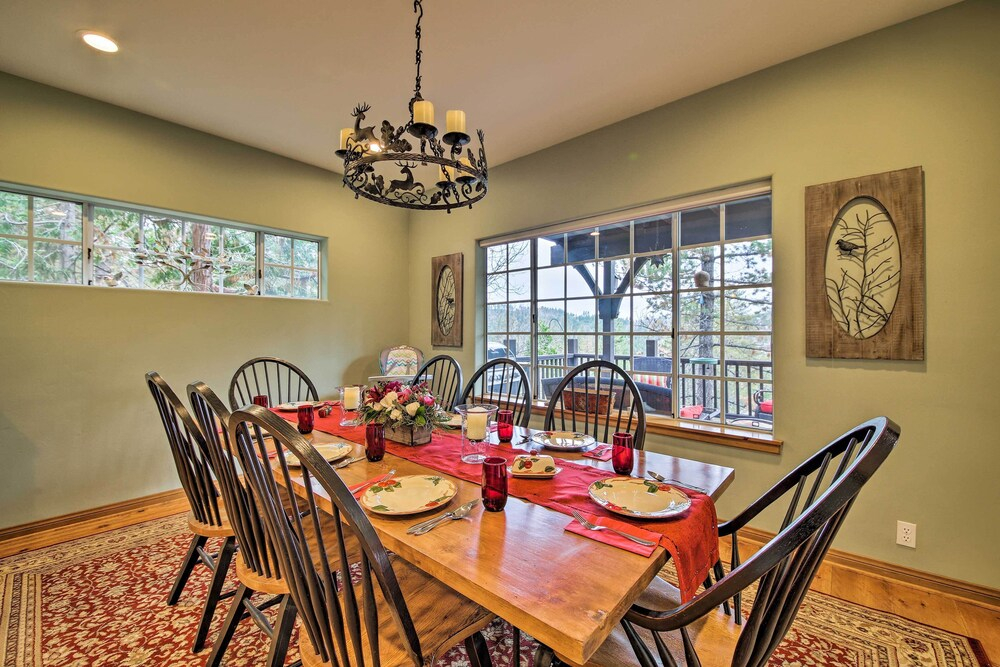 Luxe Lake Arrowhead Home w/ Deck, 3 Mi to Village