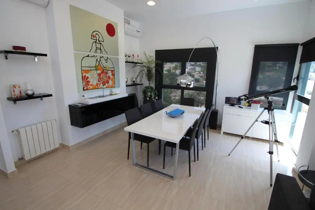 Elena Baladrar - sea view villa with private pool in Benissa