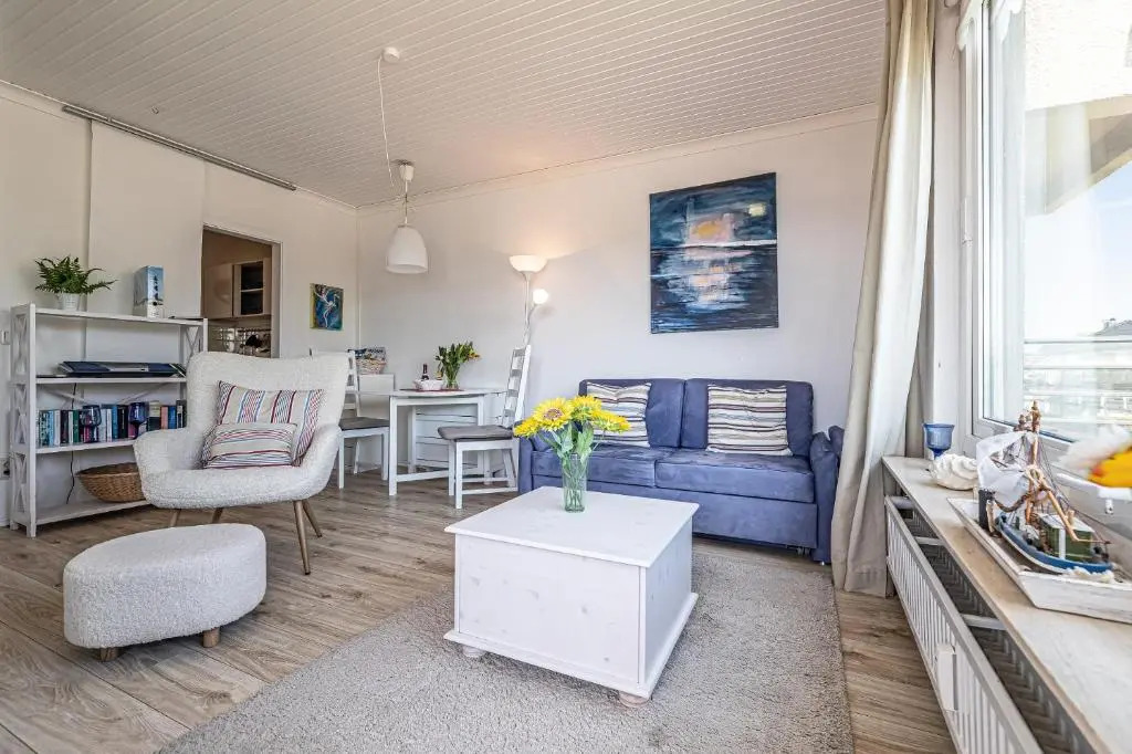 fewo1846 - Sonne und Meer - kleines Studio-Apartment mit Balkon und Meerblick