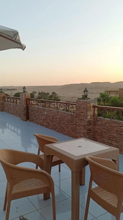 Green pyramids view