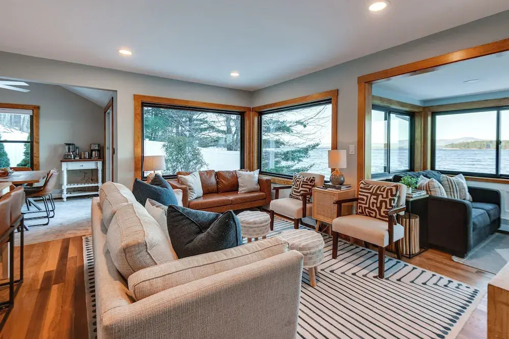 Winnipesaukee Lakefront Home With Dock & Views!