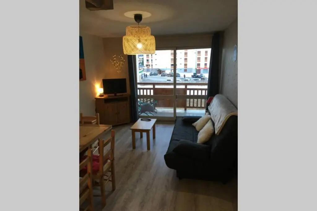 Appartement cosy Deux Alpes front de neige 34m2 6p