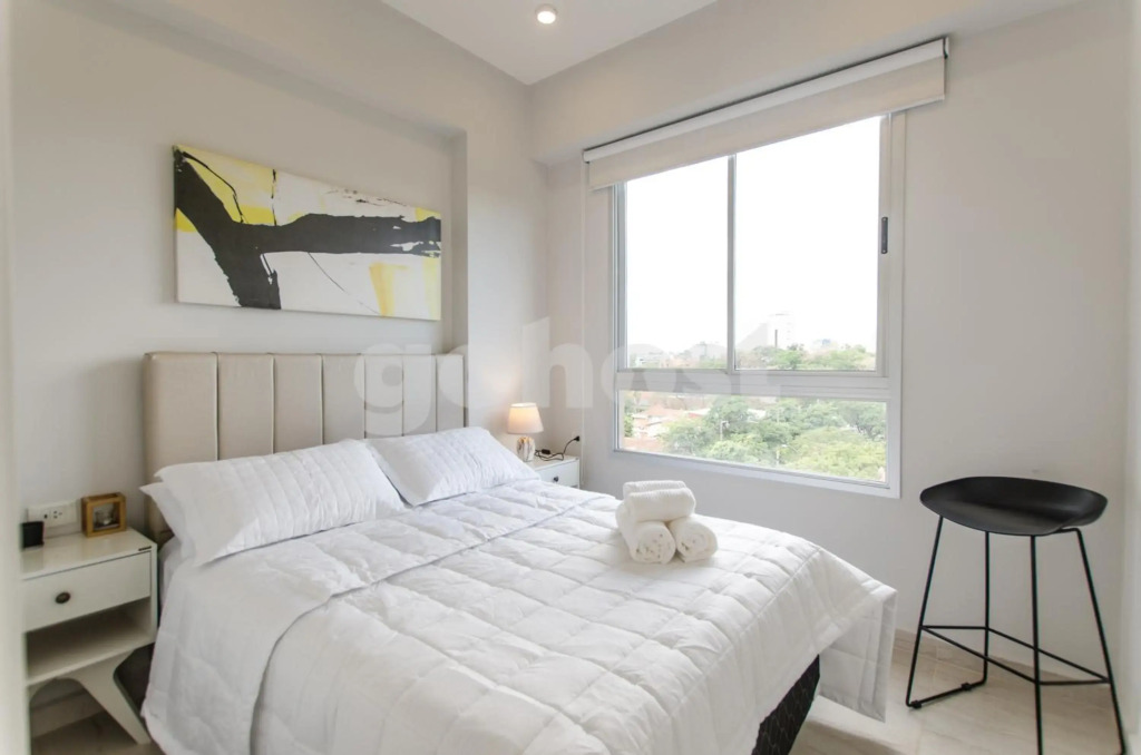 Modern apartment 700m from Shopping Mcal Lopez