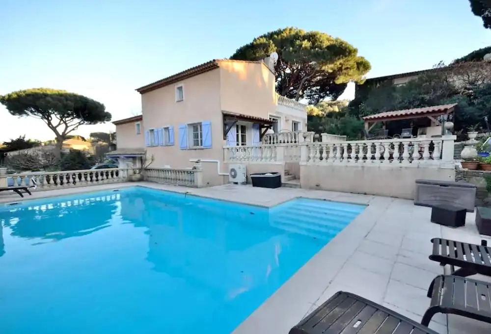 Villa With 3 Bedrooms in Sainte-maxime, With Private Pool, Enclosed Ga