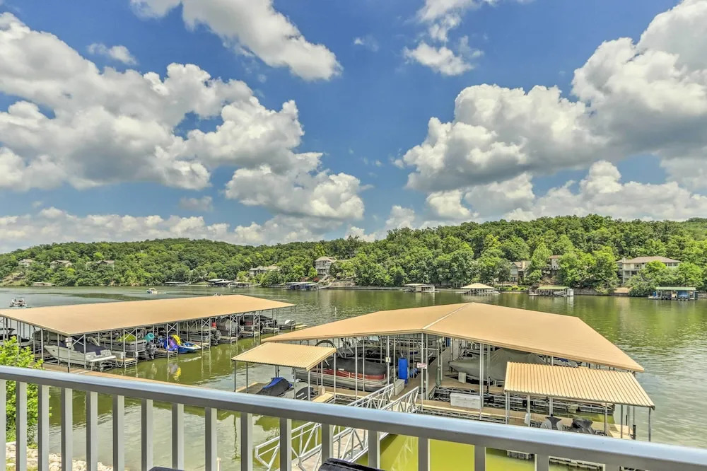Lake & Poolside Fun! Water-view Camdenton Condo
