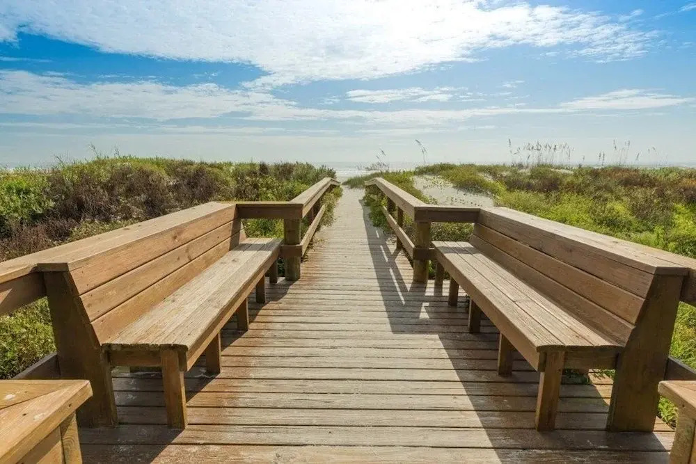 St. Augustine Beach 323: Pool, Views & Comfort 2 Bedroom Condo