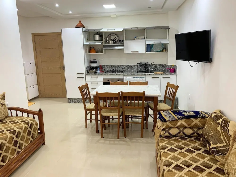 Apartment with One Bedroom in El Jadida, with Pool Access, Enclosed Garden And Wifi