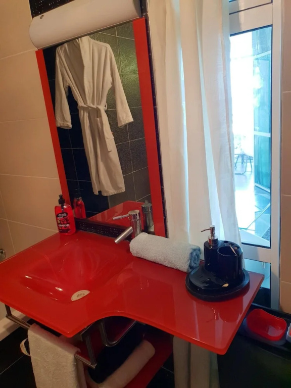 Apartment with One Bedroom in Tanger, with Wonderful Sea View, Pool Access And Furnished Balcony - 50 M From the Beach