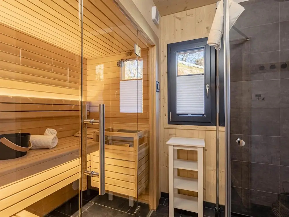 Chalet by the ski Lift With Balcony and Sauna