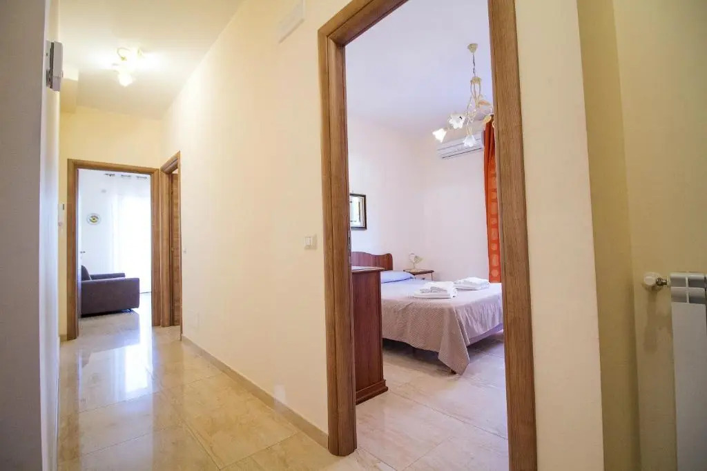 2 bedrooms appartement with sea view furnished balcony and wifi at Trecastagni 9 km away from the beach