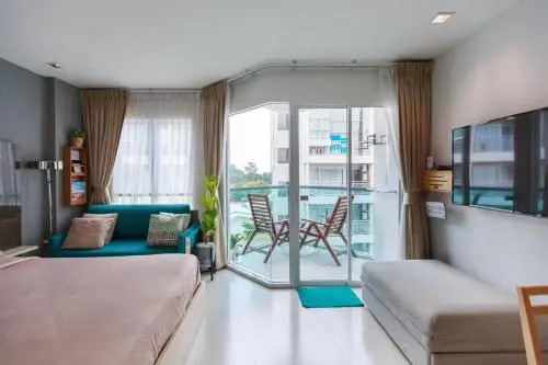 Grand Blue Condominium by Mary