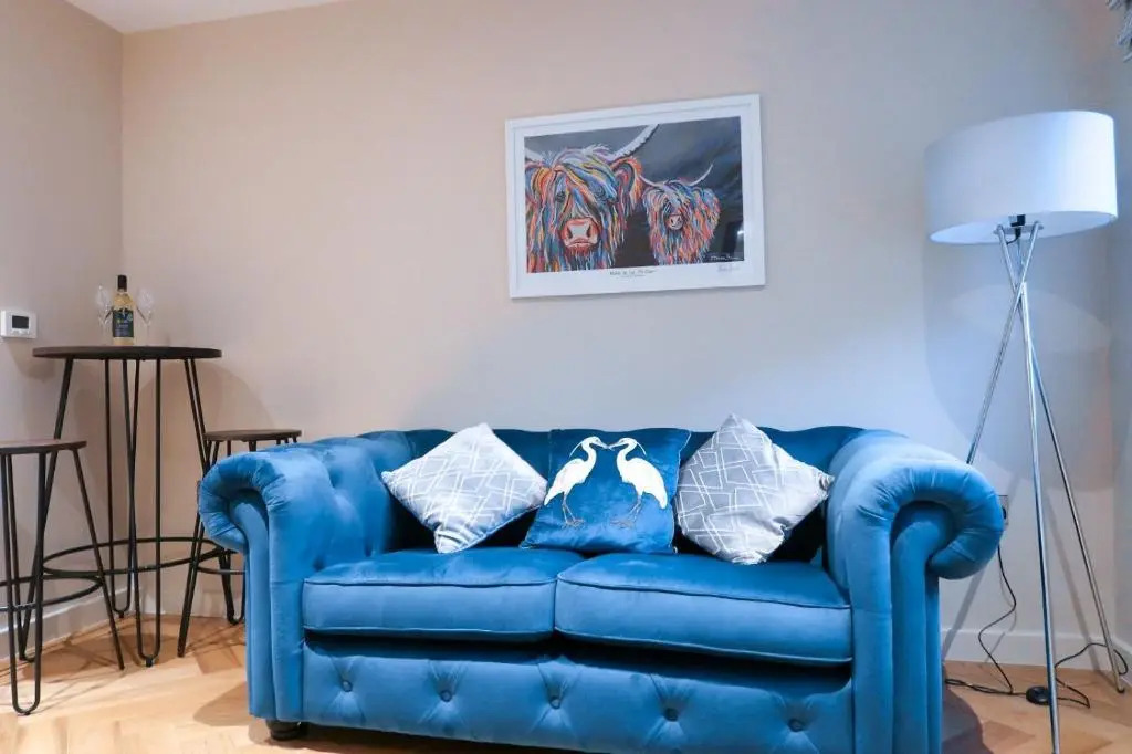 City Centre Luxury studio apartment suite with garden view