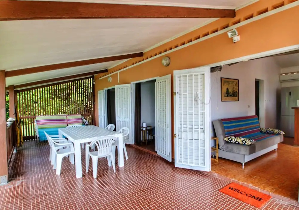 House with 2 Bedrooms in Le Diamant, with Wonderful Sea View, Enclosed Garden And Wifi - 50 M From the Beach