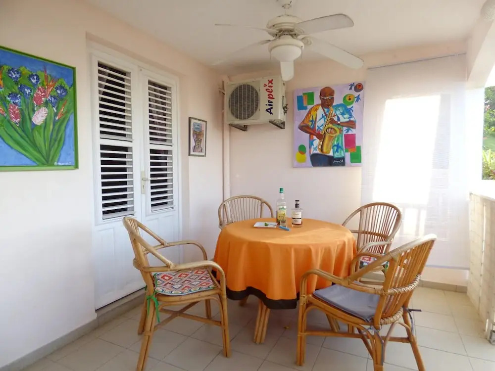 Apartment With 2 Bedrooms in Les Trois-îlets, With Wonderful sea View,