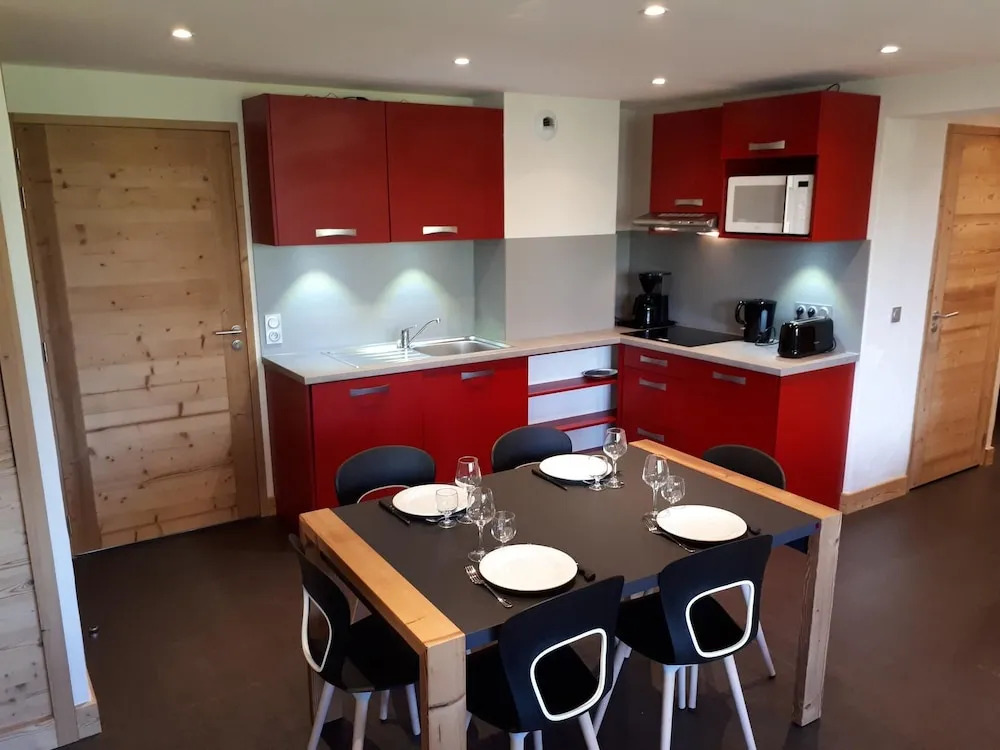 Residence LES Coches Studio in a Family Resort at the Bottom of the Slopes Bac107