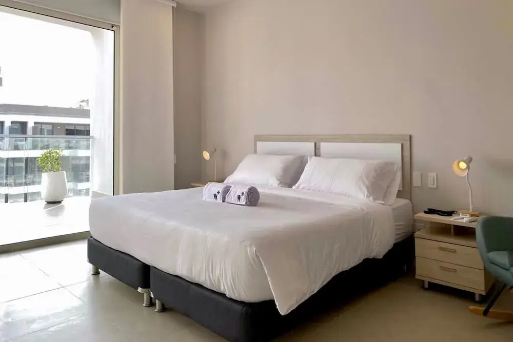 w Cozy 2BR w Balcony n AC in Cartagena