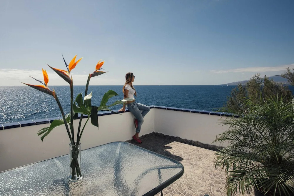 Beautiful House Above The Atlantic Ocean