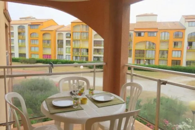 Coquet T2 coin nuit accès direct plage - vue mer - parking privé 5CMER48C