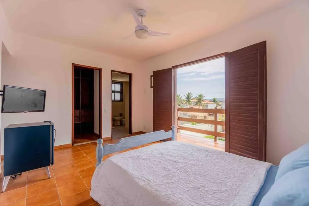 Casa Beira Mar, 4 Quartos, piscina, Wi-Fi 350MB