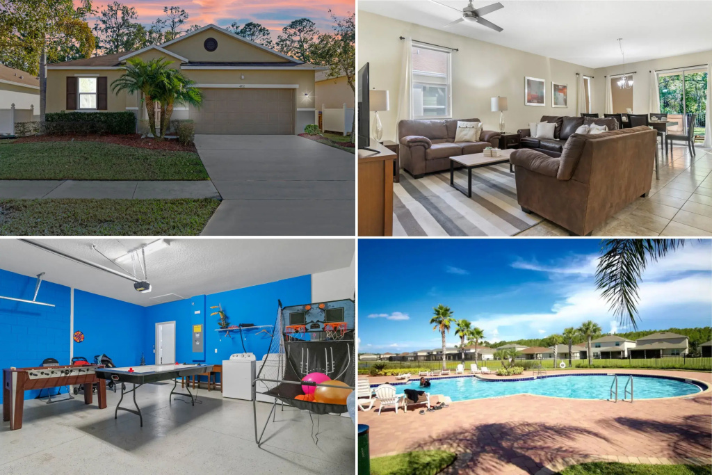 4 Bedrooms / 3 Bathrooms / Crystal Cove (4712 BD), Kissimmee, US