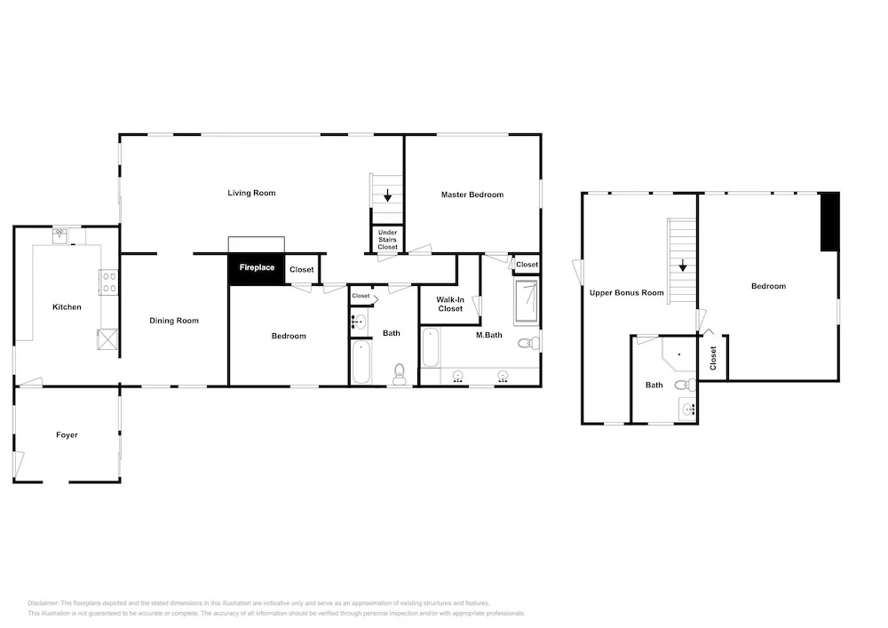 New Listing! Waterfront Haven, Adjacent To Beach 3 Bedroom Home