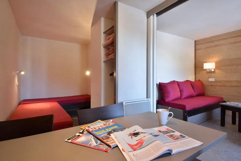Plagne Bellecote Studio for 4 People of 28 mÂ² on the Slopes RS 416