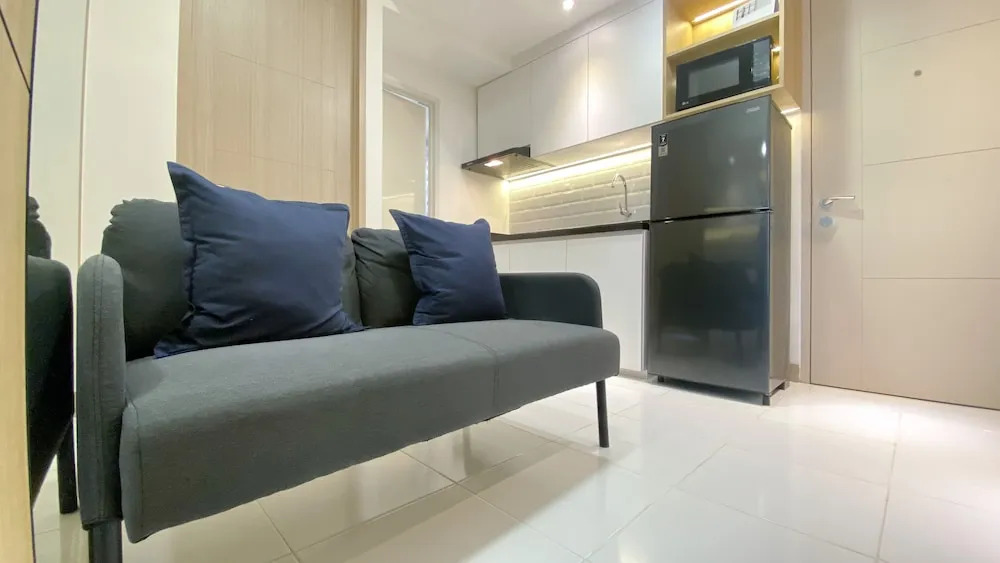 Nice And Comfortable 2Br At 20Th Floor Tokyo Riverside Apartment