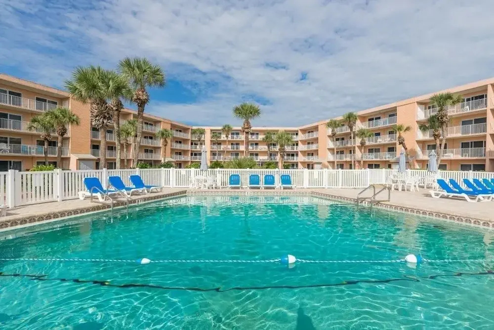 St. Augustine Beach 323: Pool, Views & Comfort 2 Bedroom Condo