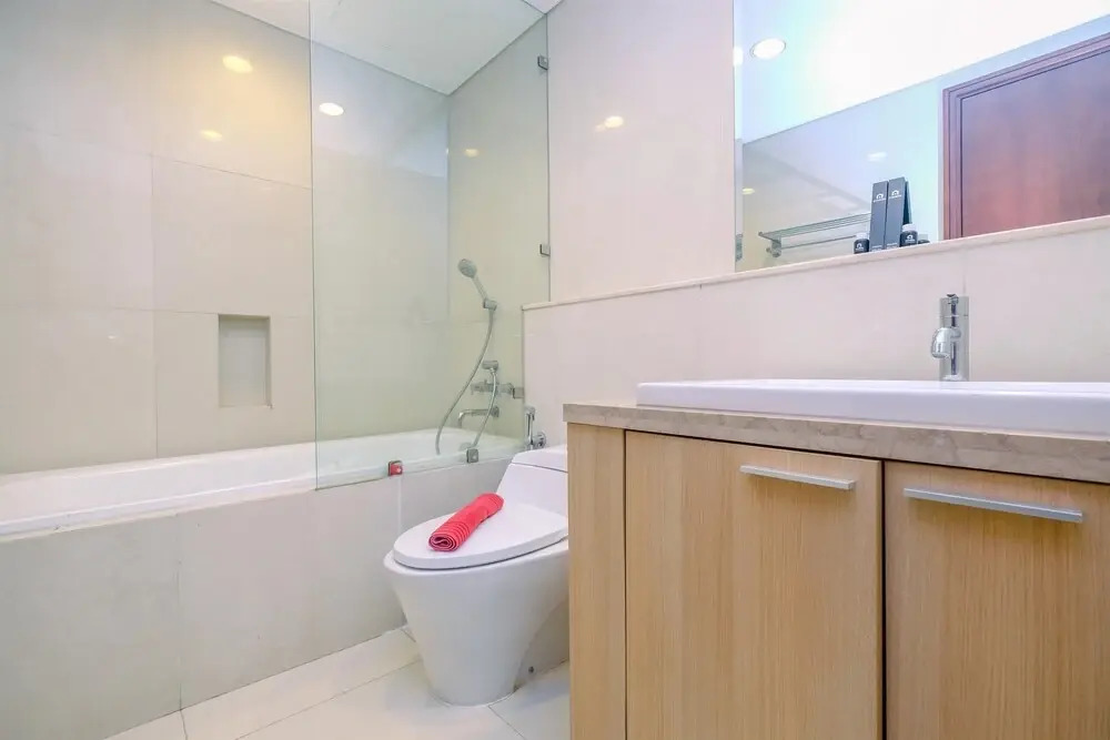 Exclusive 1BR with Working Room at Setiabudi Skygarden Apartment