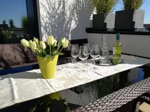 PENTHOUSE Griemann 2 für max 4 Personen mit eigener großer Dachterrasse zum Relaxen