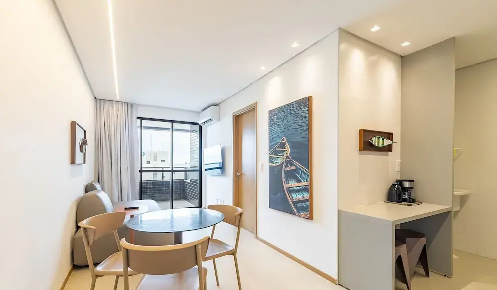 Apt With Balcony and Sea View, Maceio Hig1003