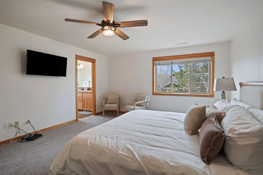 Professionally Decorated Shevlin Home features Private Hot Tub by RedAwning