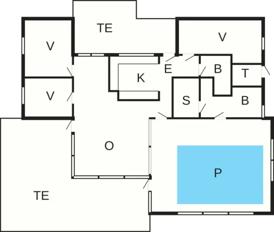 10 person holiday home in Saltum-By Traum