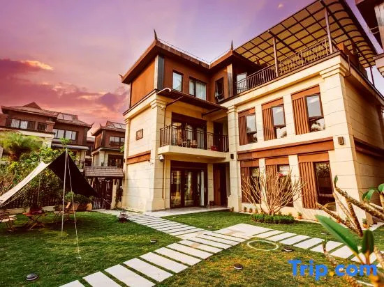 Xishuangbanna Jinghong Jinlong Jiarui Hot Spring Holiday Villa