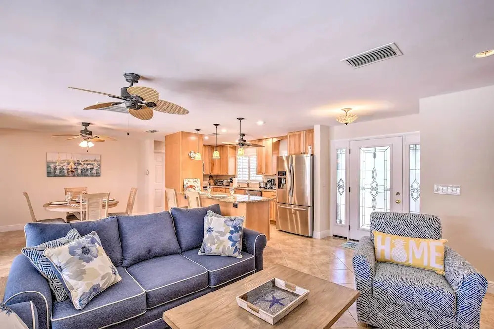 Cape Coral Waterfront Getaway w/ Pool & Dock!