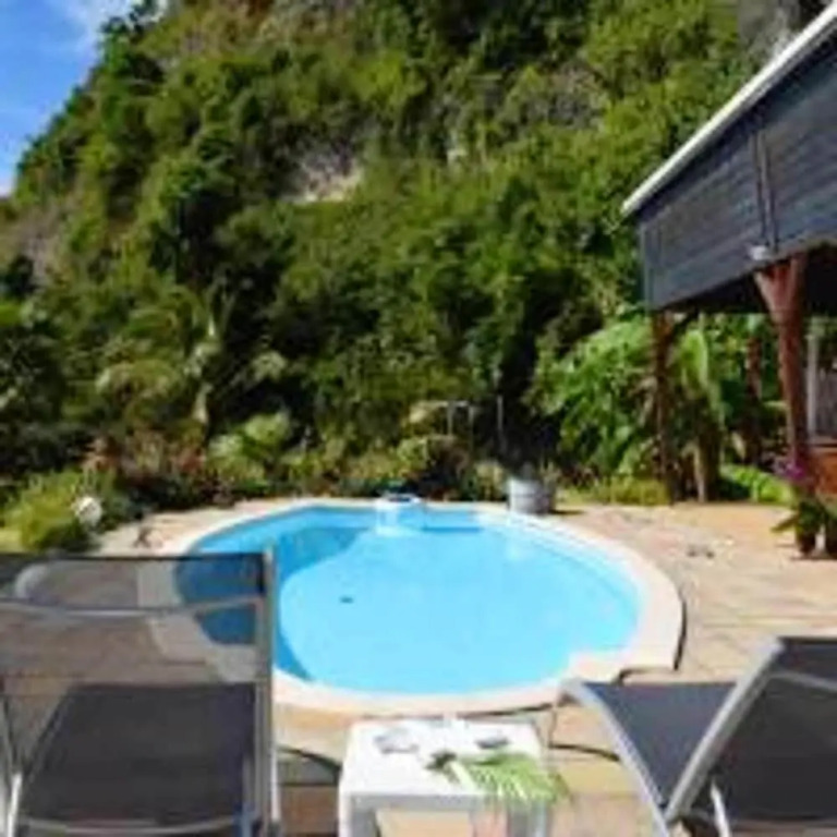 Villa With one Bedroom in Le Gosier, With Private Pool, Furnished Terrace and Wifi - 1 km From the Beach