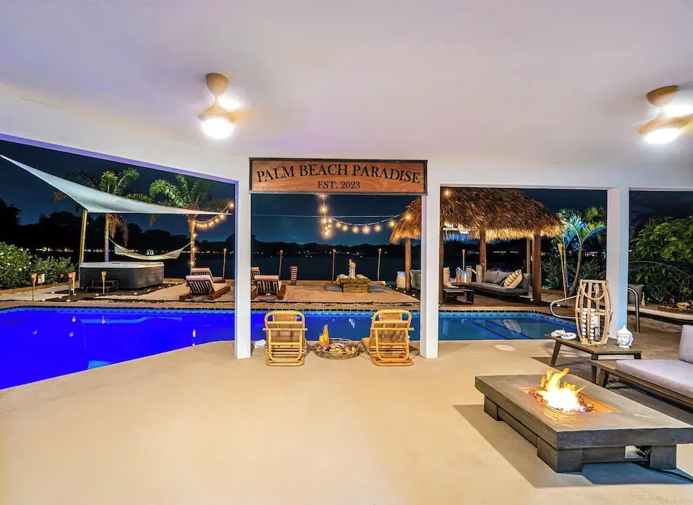 Palm Beach Paradise | Villa w/ Beach, Pool, Cinema & Tiki