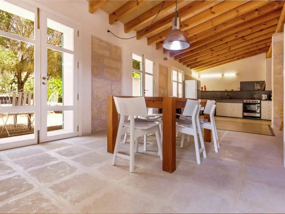 This finca has its own private access to the beautiful sandy beach Es Trenc