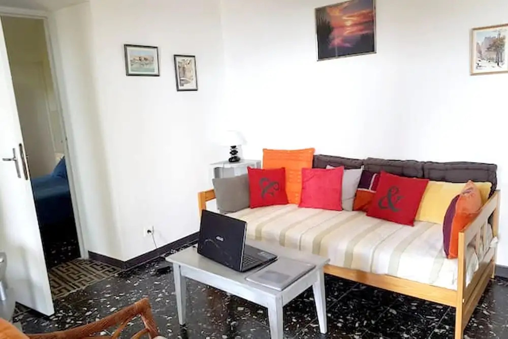 Apartment With one Bedroom in Partinello, With Wonderful sea View, Furnished Terrace and Wifi - 2 km From the Beach