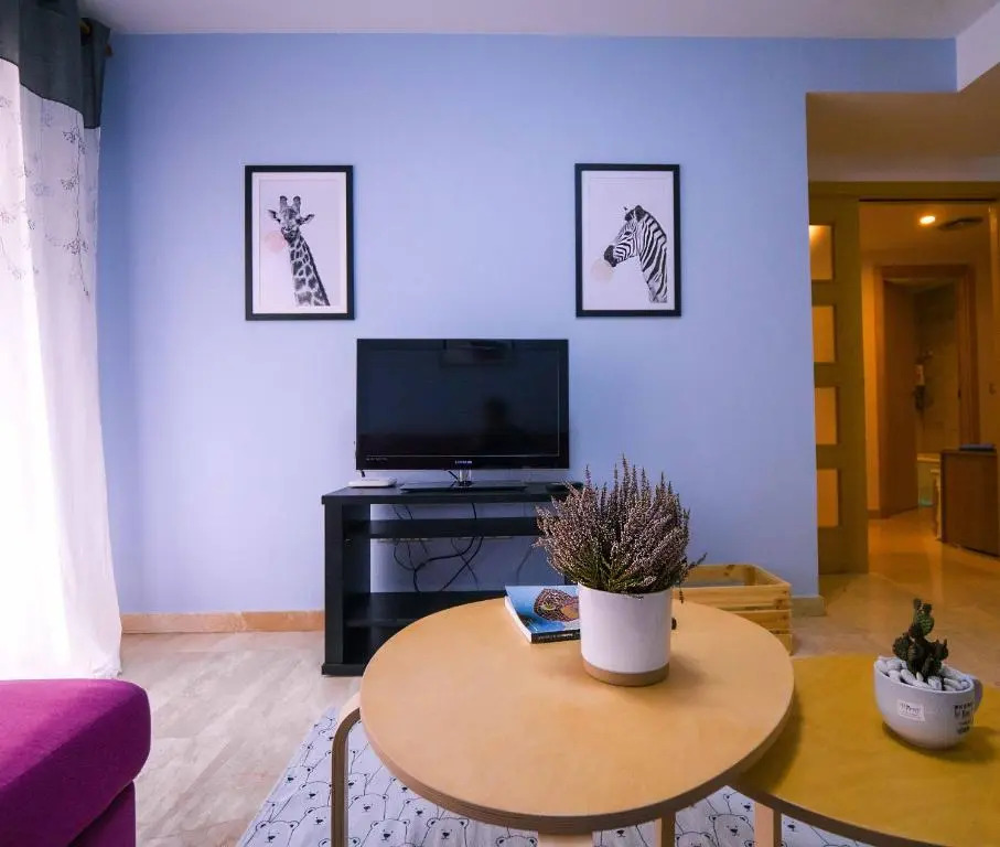 Two bedroom stylish studio, 5 minutes walk from the beach