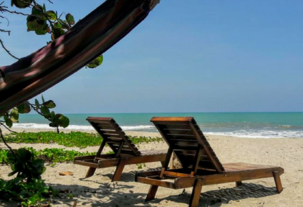 Cabañas Frente a la Playa IV